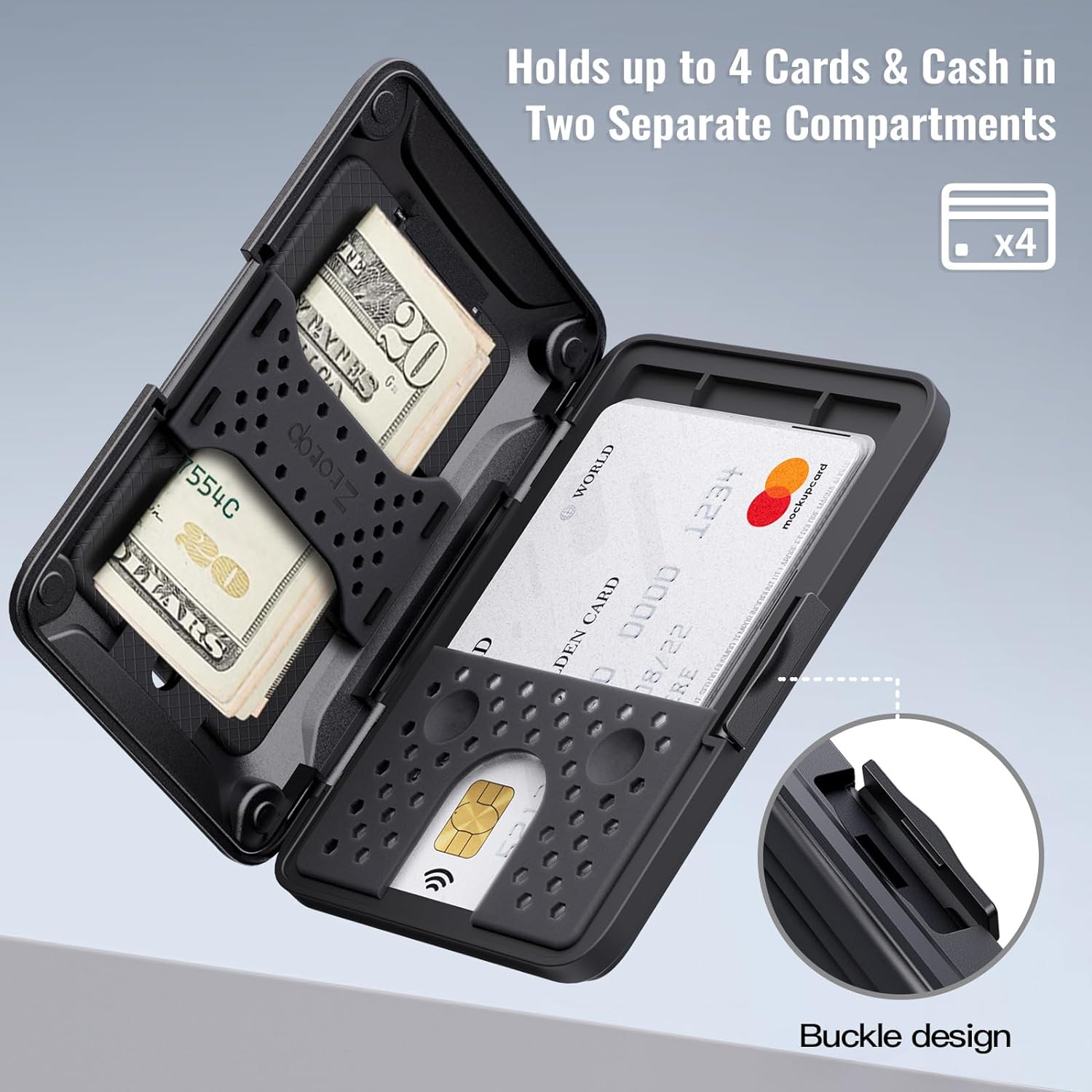 Magnetic RFID Blocking Functionality Magsafe Wallet Work With Find My