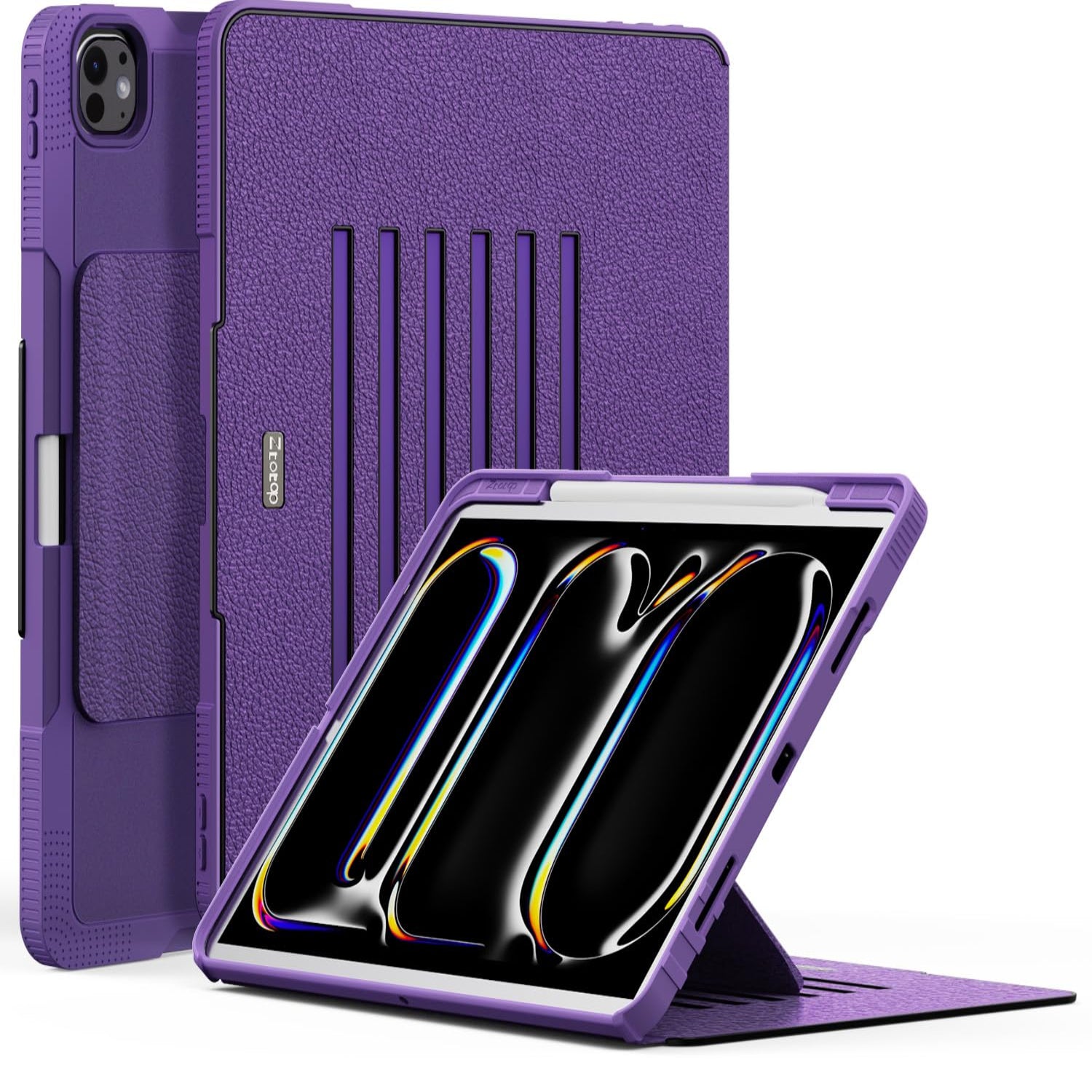 Screen Protector Purple Ipad Pro Case IPad Pro 13 Inch 7th Gen M4