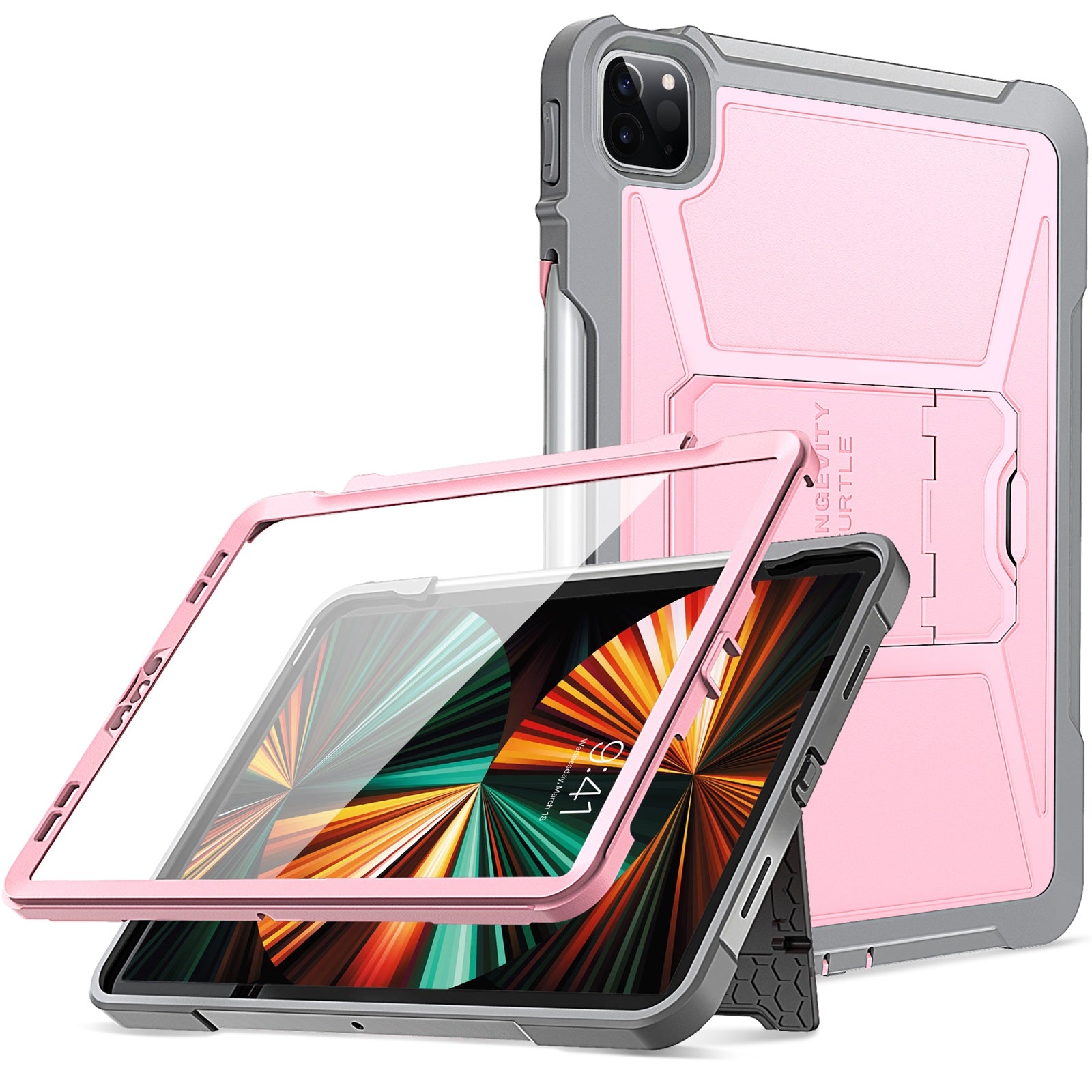 iPad Pro 12.9 2022/2021 Dual-Layer Shockproof Case