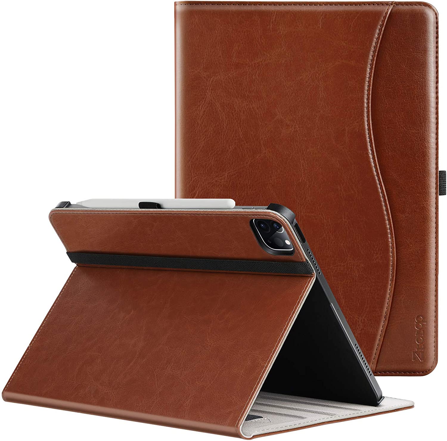 iPad Pro 11 2022/2021/2020/2018 Premium Leather Folio Case