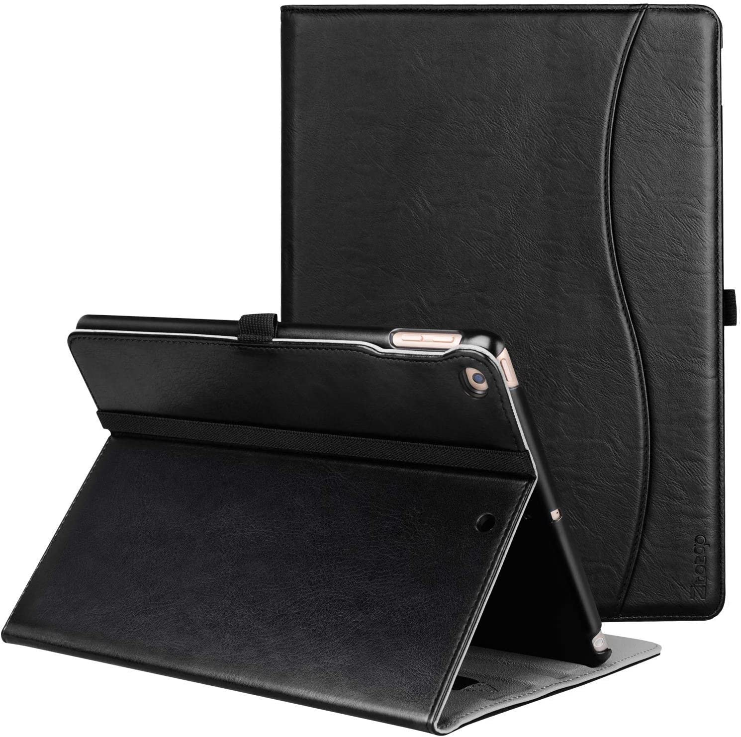 iPad 6th/5th Generation 9.7 Inch 2018/2017 iPad Air 2nd/1st Gen PU Leather Folding Cover Case