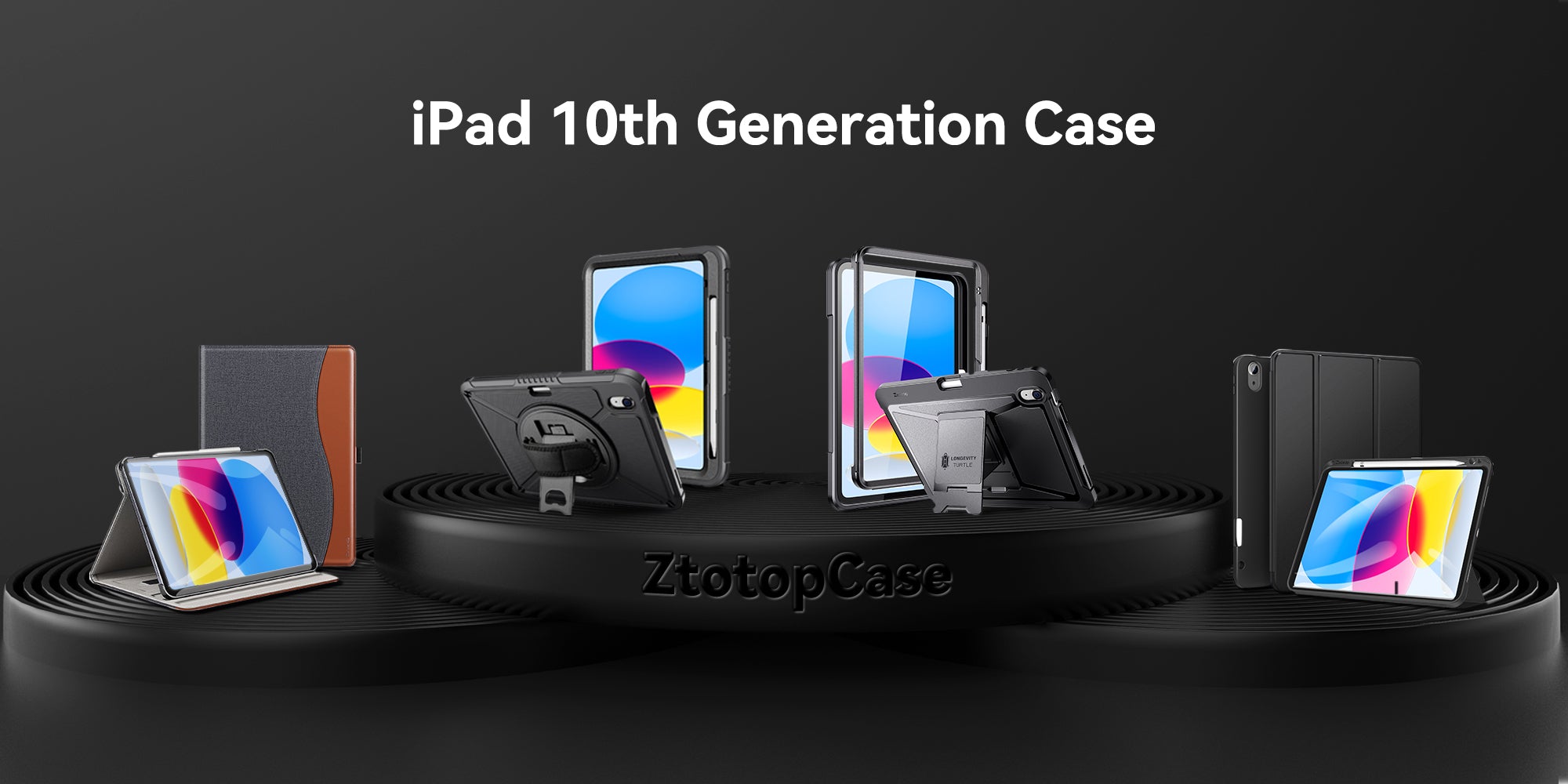 ZtotopCase Coque pour iPad 9ème Génération 2021/8ème Génération