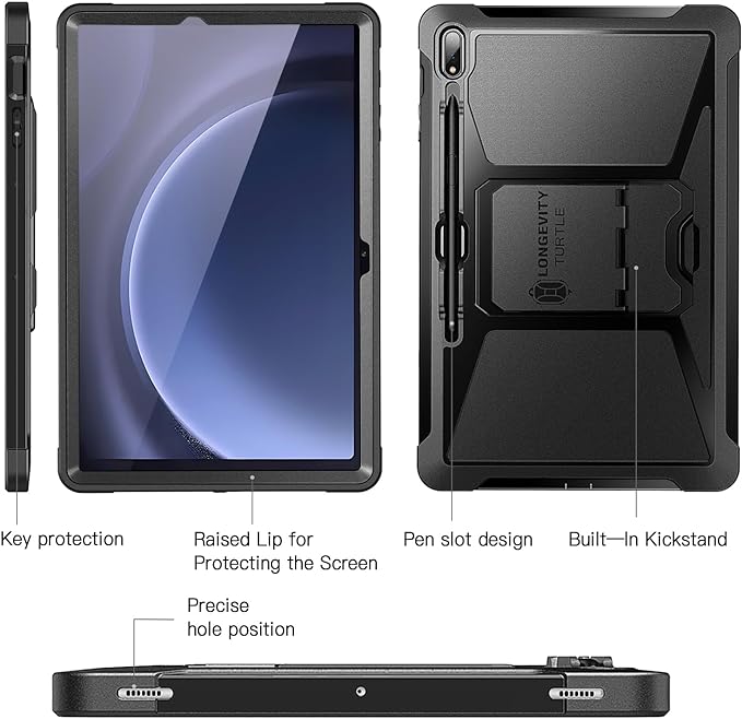 ZtotopCases for Samsung Galaxy Tab S9 FE 5G 10.9 Inch/Tab S9 11 Inch C