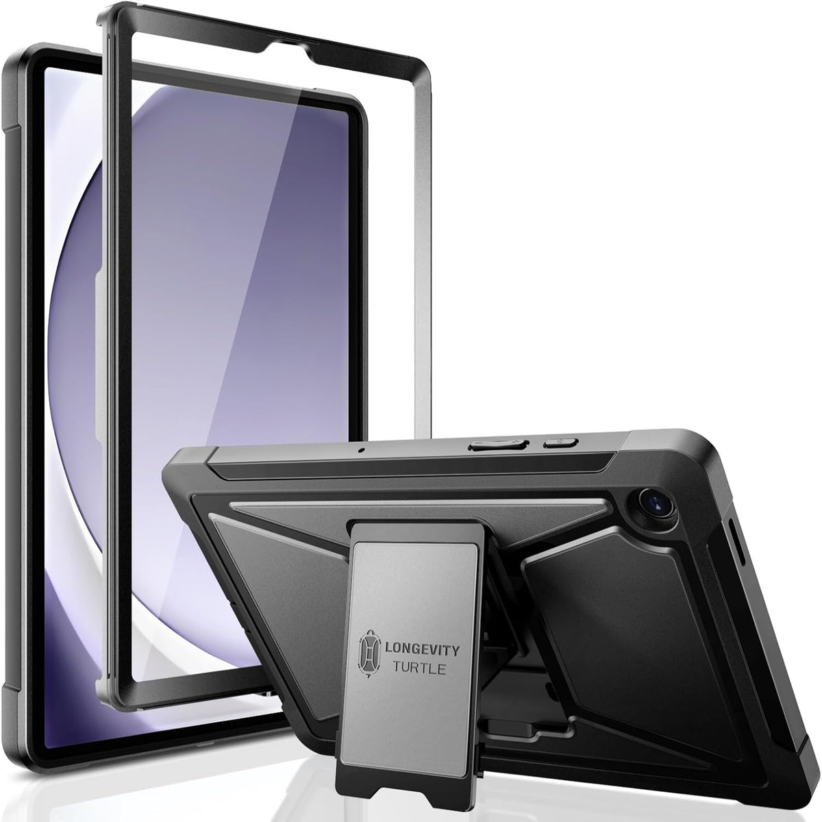 Samsung Galaxy Tab A9 8.7 Inch Rugged 2-Layer Case-Black