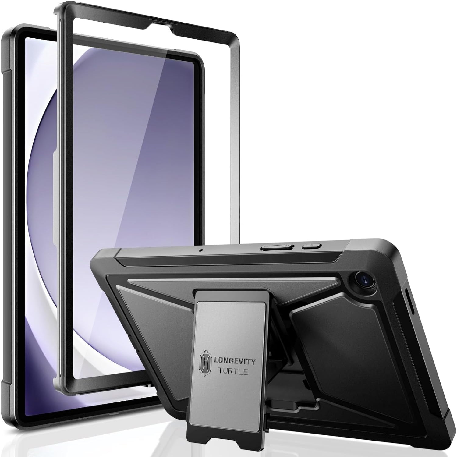 Samsung Galaxy Tab A9 8.7 Inch Rugged 2-Layer Case-Black
