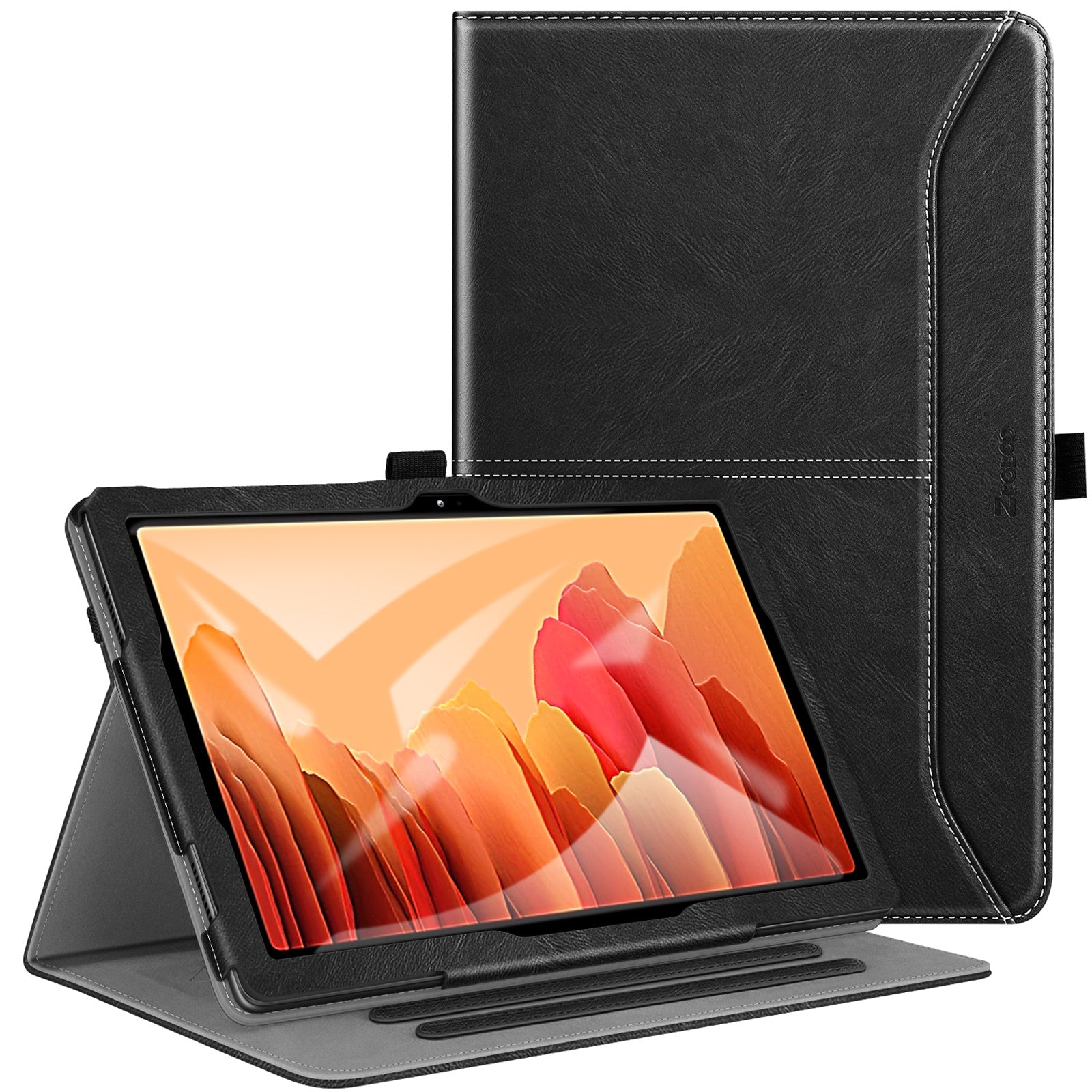Galaxy Tab A7 10.4 2022/2020, Premium PU Leather Smart Cover