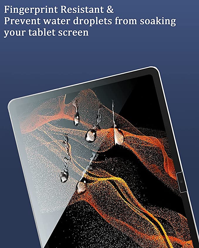 Galaxy Tab S8 Ultra Tempered-Glass Screen Protector - 2 Pack