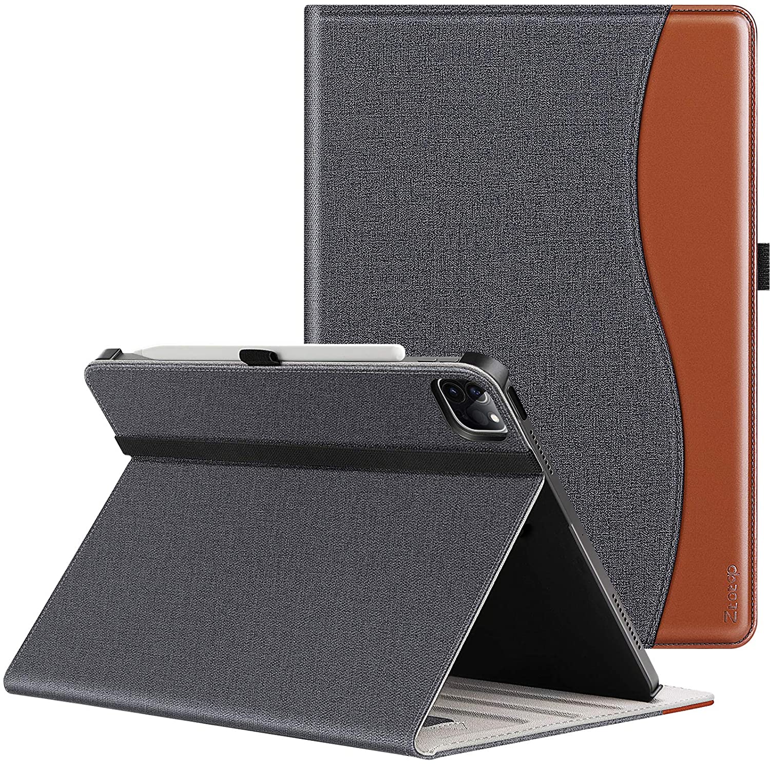 iPad Pro 12.9 2022/2021/2020 Premium Leather Folio Case