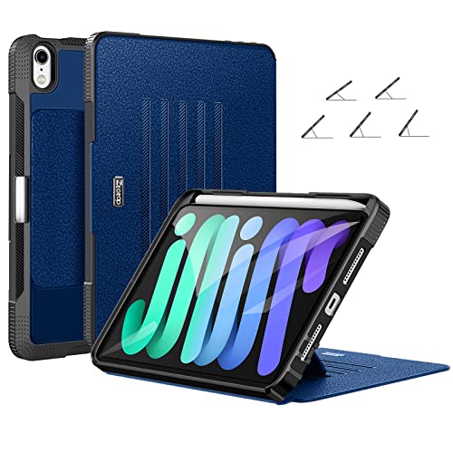 iPad Mini 6 [5 Magnetic Angles] Strong Magnetic Case